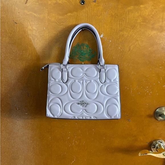 Coach carry all. Lavender Lilac Small Maggie - Picture 2 of 9